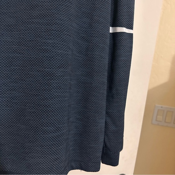Columbia University of Michigan Wolverines Navy Quarter-Zip Pullover Size 2XL - Picture 12 of 12